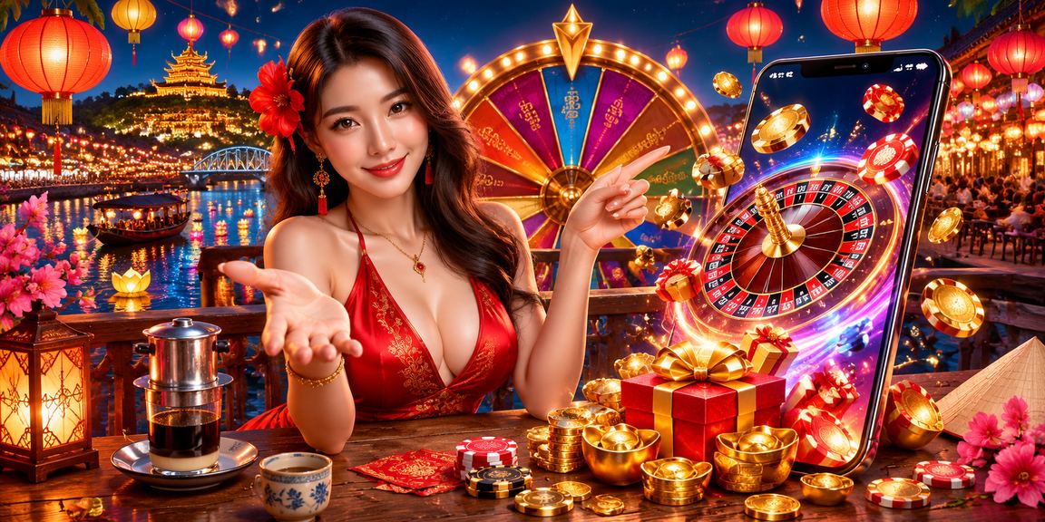 Người chơi thư giãn tại quán cà phê Huế, trải nghiệm giải trí có trách nhiệm